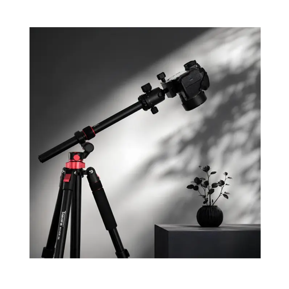 Takara Rover 88 Overhead Tripod Monopod Boom Arm Support Flatlay with 360 Ball Head for Camera