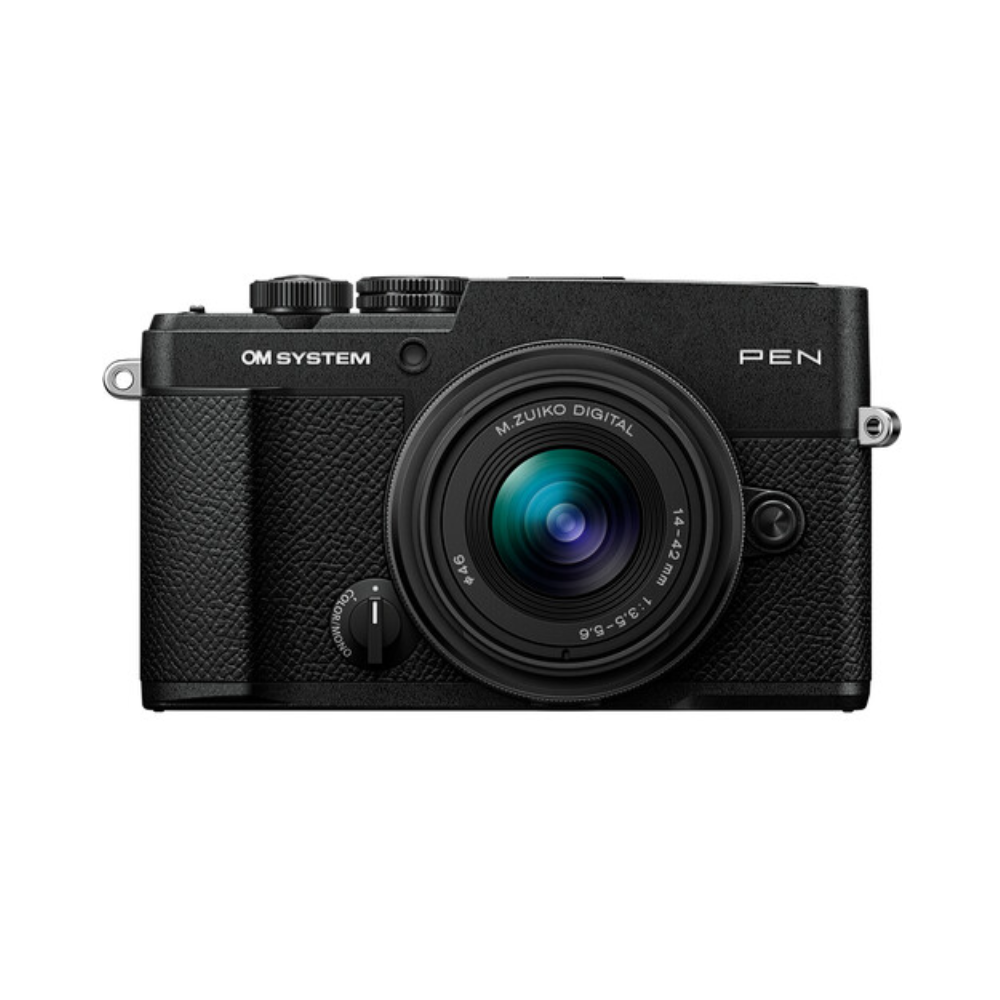 OM SYSTEM PEN Mirrorless Camera with 14-42mm III Lens kit