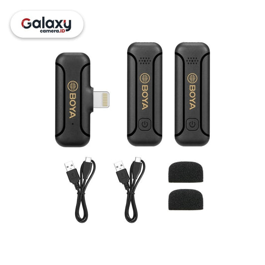 Boya By WM3T2 D2 Wireless Lavalier Microphone For IOS