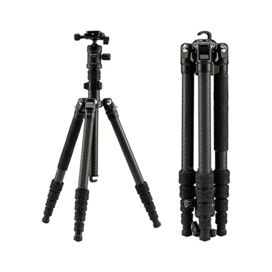 Fotopro Sherpa Carbon Fiber Tripod Camera + FPH-42QS Ball Head