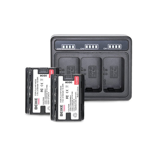 Beike Power NP-W235 Dual Battery + Charger for Fujifilm