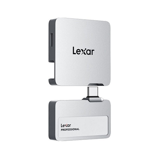 Lexar SL400 Go With HUB SSD External Portable 1TB USB C 3.2 - Silver