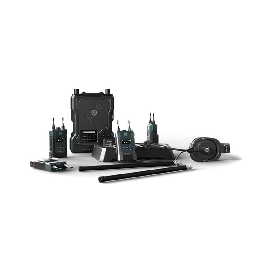 Hollyland Solidcom M1 4 Beltpacks Intercom Wireless Solution