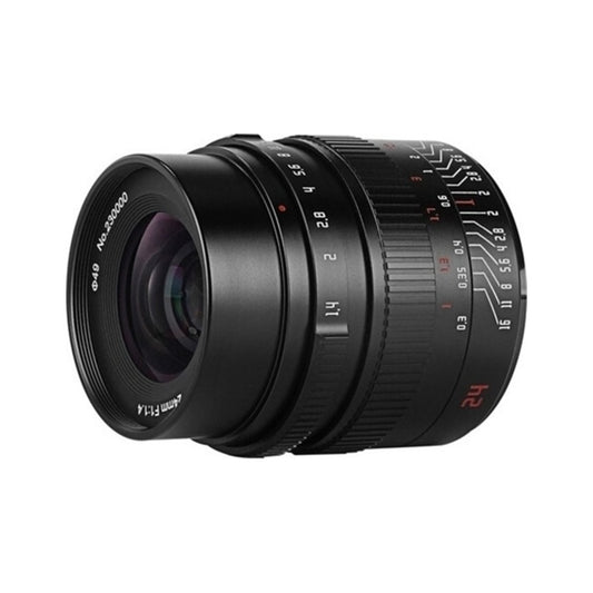 7Artisans 24mm F1.4 For Canon EF-M Mount