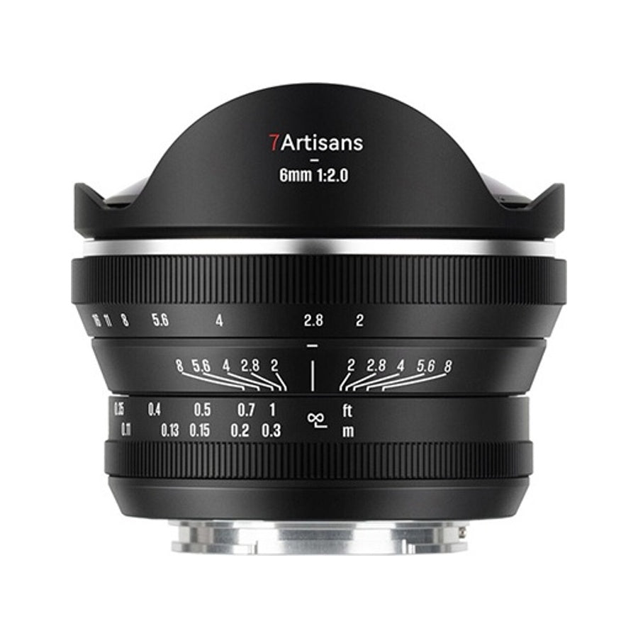 7Artiasans 6mm f2 Fisheye for Fujifilm X APSC Lens