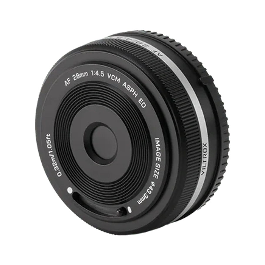 Viltrox AF 28mm F4.5 FE STM Pancake Lensa For Sony E Mount