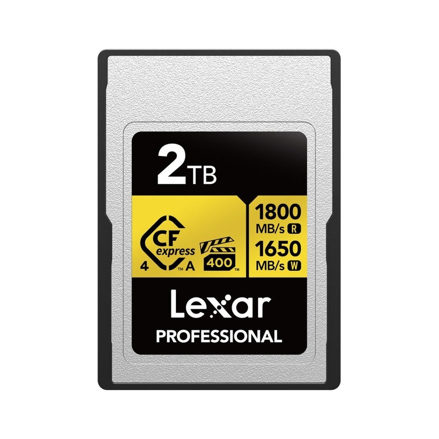 LEXAR CFEXPRESS 2TB 1800MB/s Type A 4.0 Gold CF Express