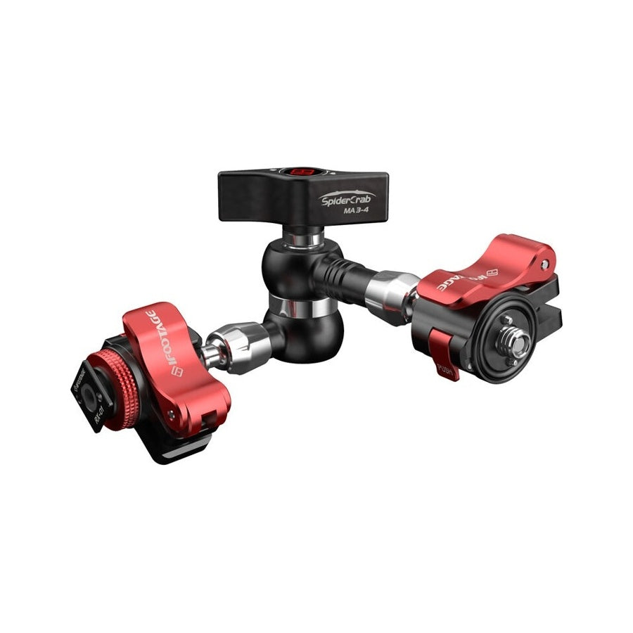 Ifootage MA3-4 Spider Crab Magic Arm with 1/4" & 3/8" Screw for Camera & Accessories