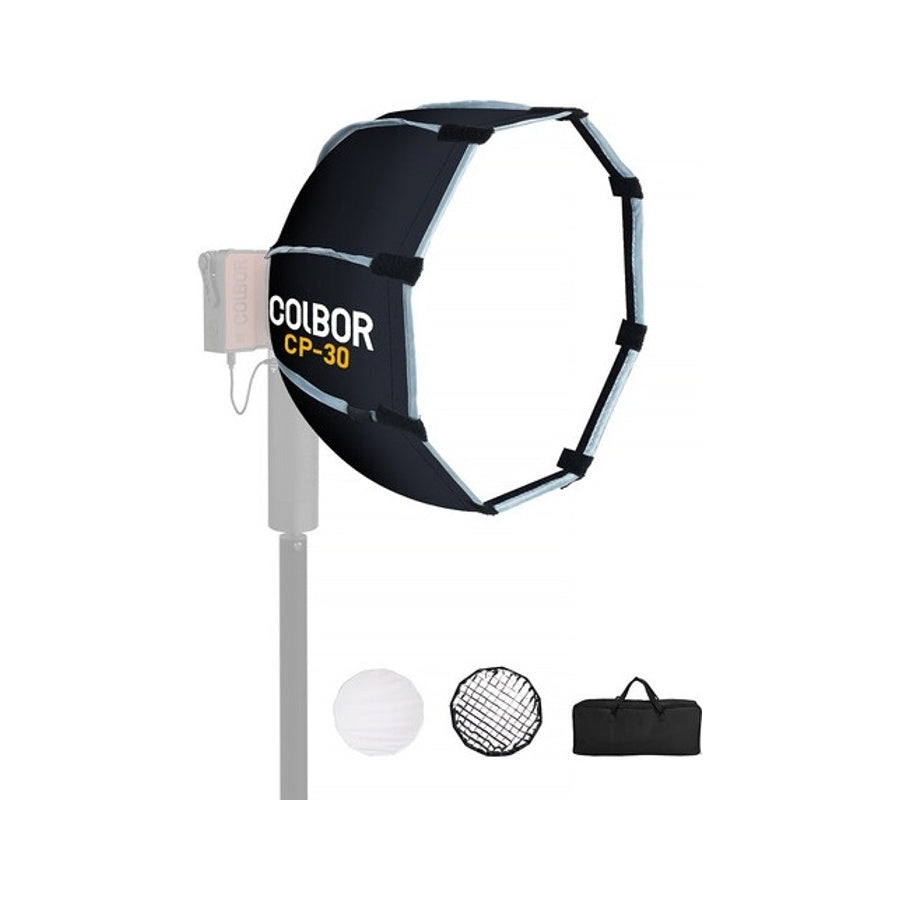 COLBOR CP30 Parabolic Mini Softbox With Colbor Mount Lighting & Studio