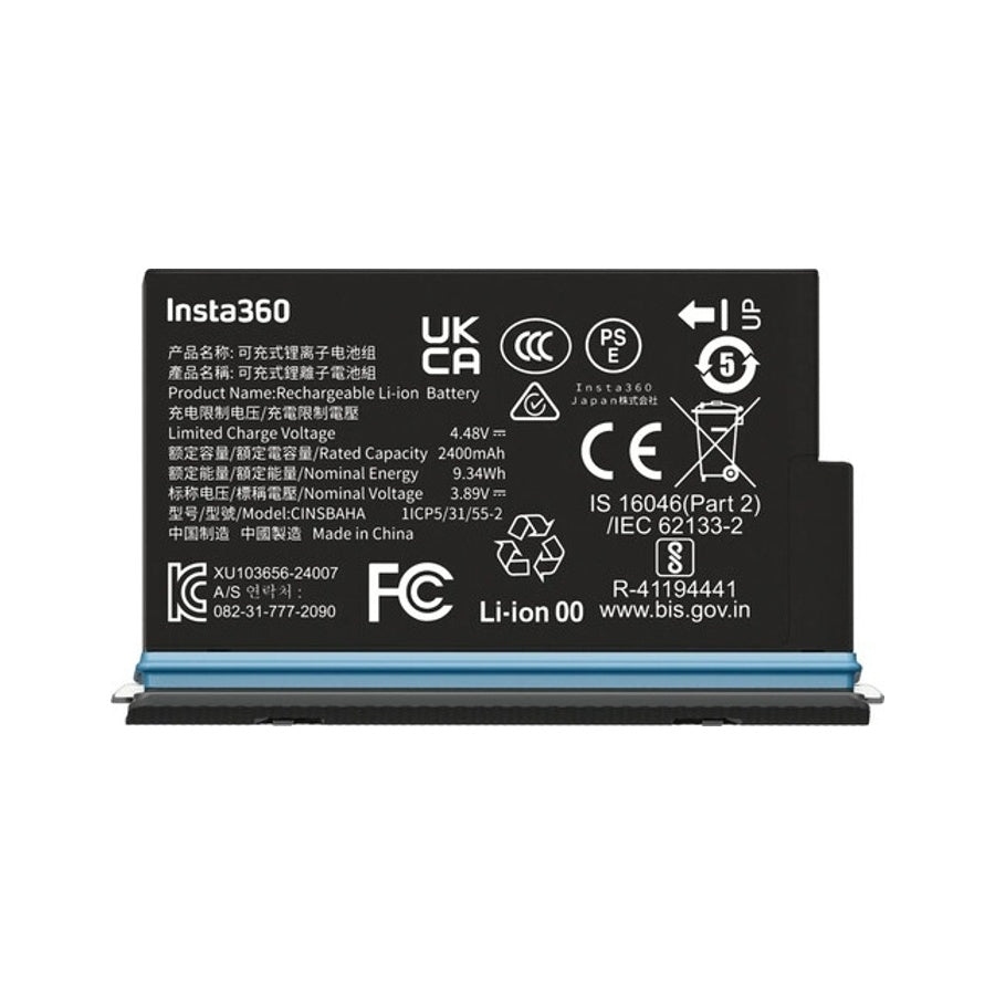 Insta360 Rechargeable Battery 2400mAh For X5