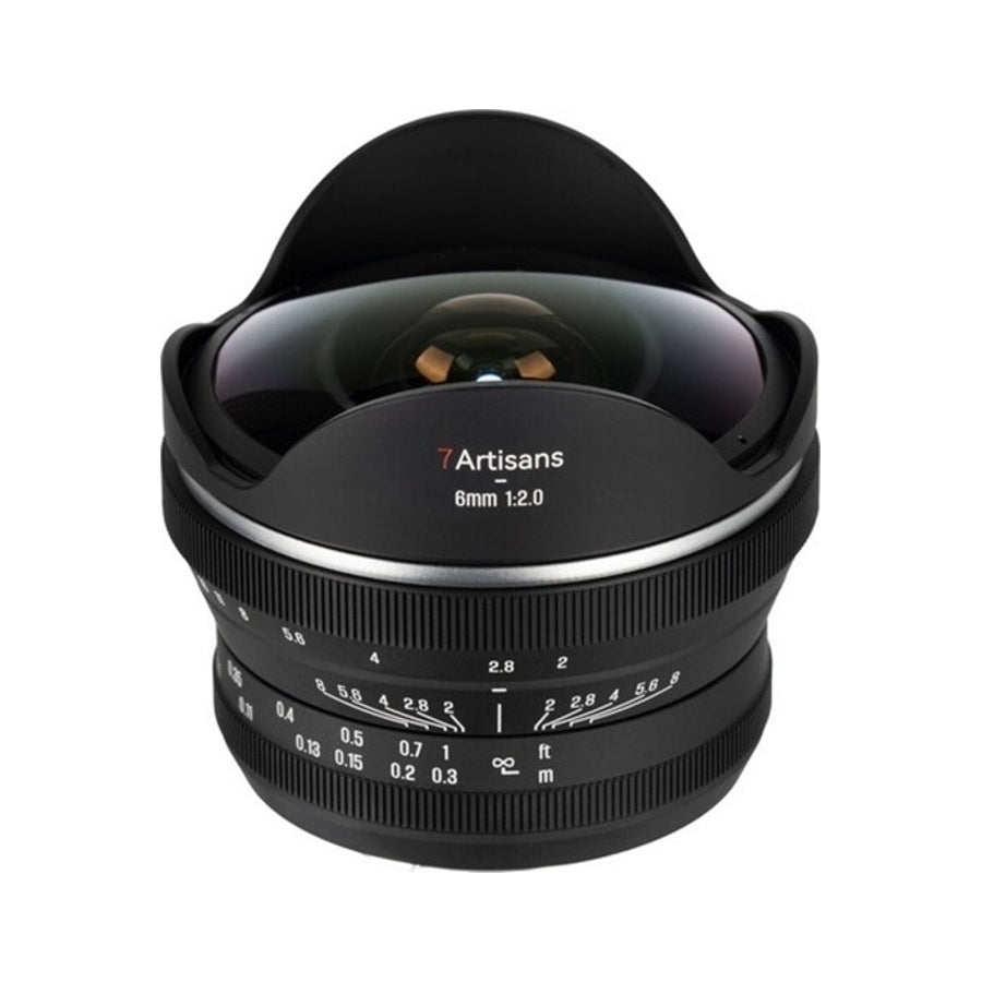 7Artisan 6mm f2 Fisheye for Panasonic Olympus MFT APSC Lens