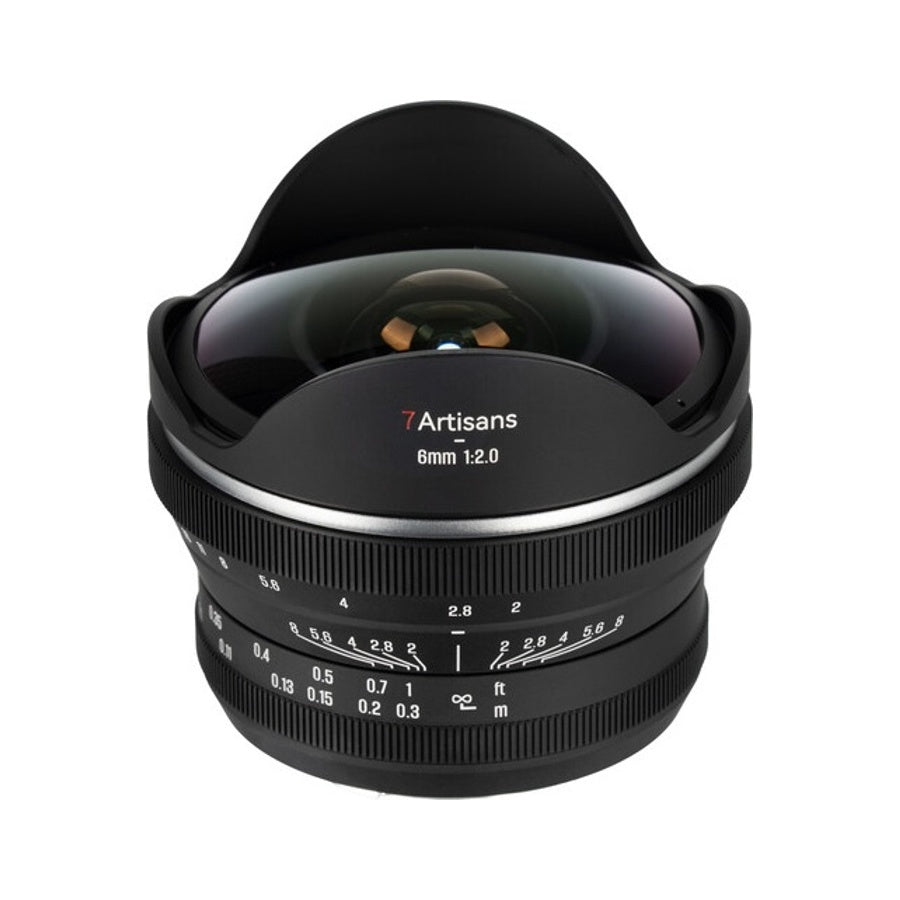 7Artisans 6mm f2 Fisheye for Sony E APSC Lens