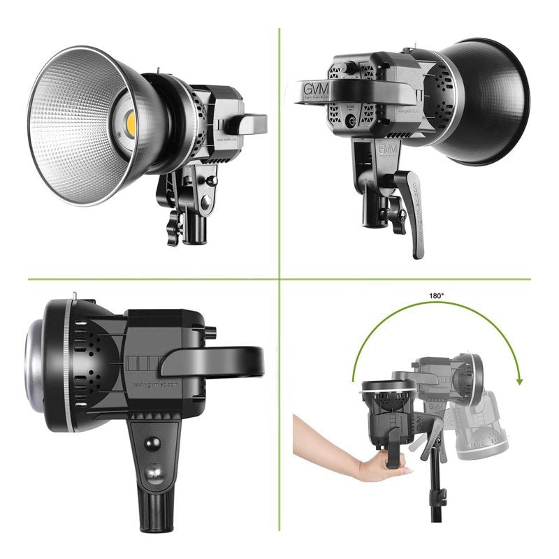 GVM LS-P80S-2D Fresnel 2 LED Light