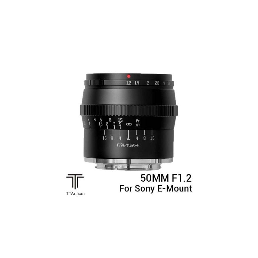 TTArtisan 50mm F1.2 For Sony E Mount