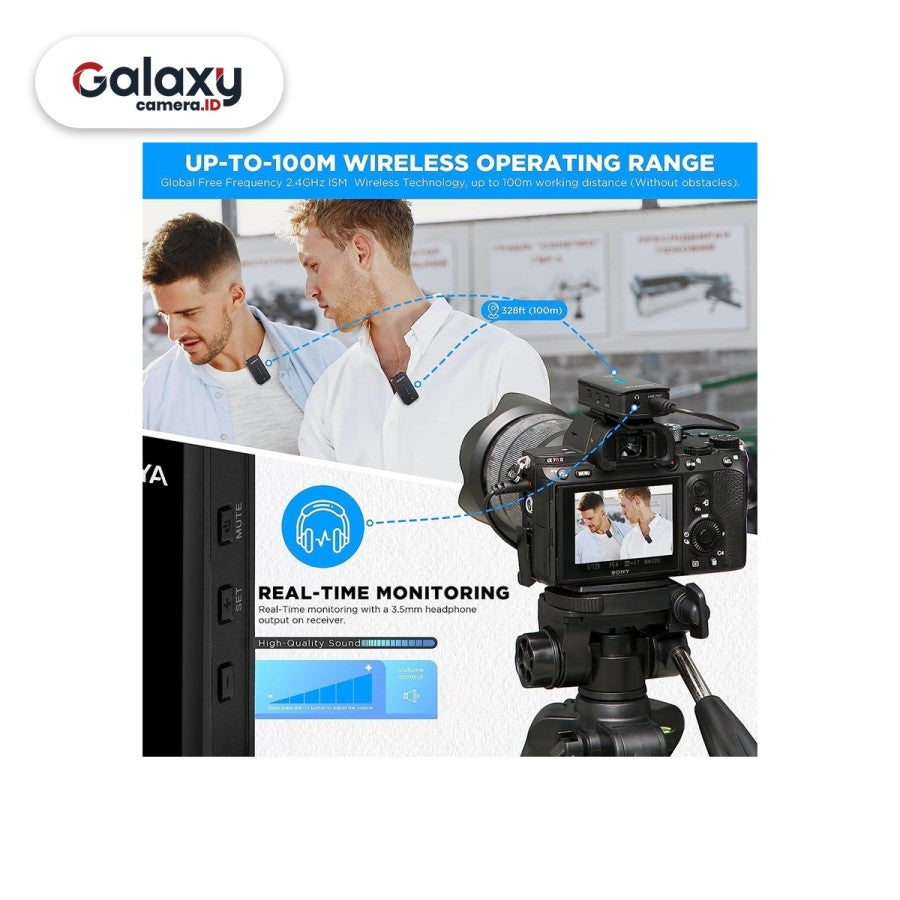 Boya BY-XM6 K2 Mic Wireless