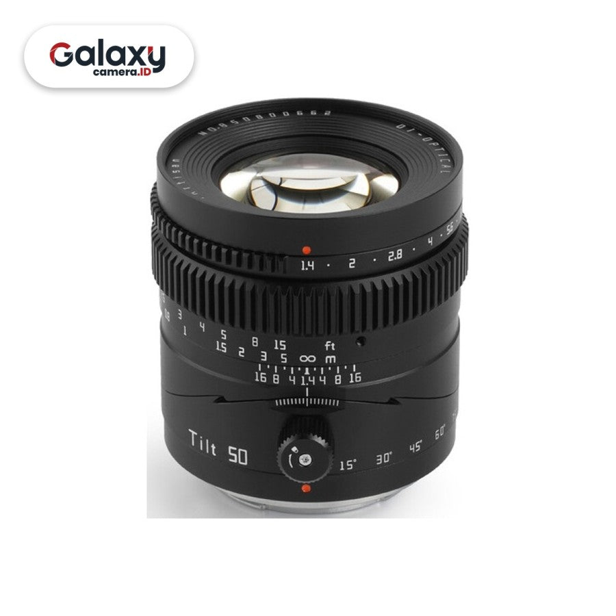 Lensa TTArtisan Tilt 50mm f1.4 For Sony E FullFrame Garansi Resmi