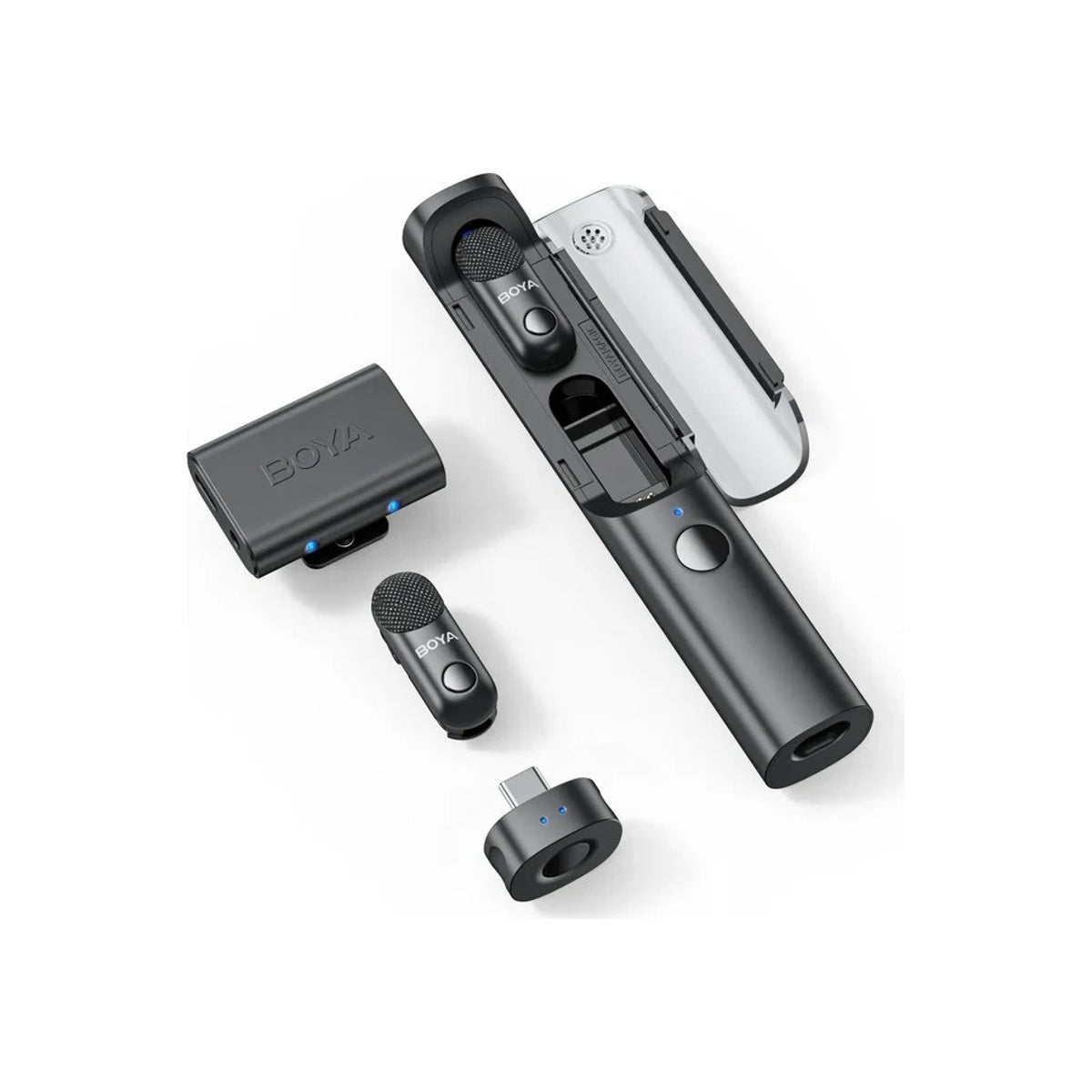 Boya Magic System Microphone All In One AI Powered Mic Wireless Transformable Shotgun