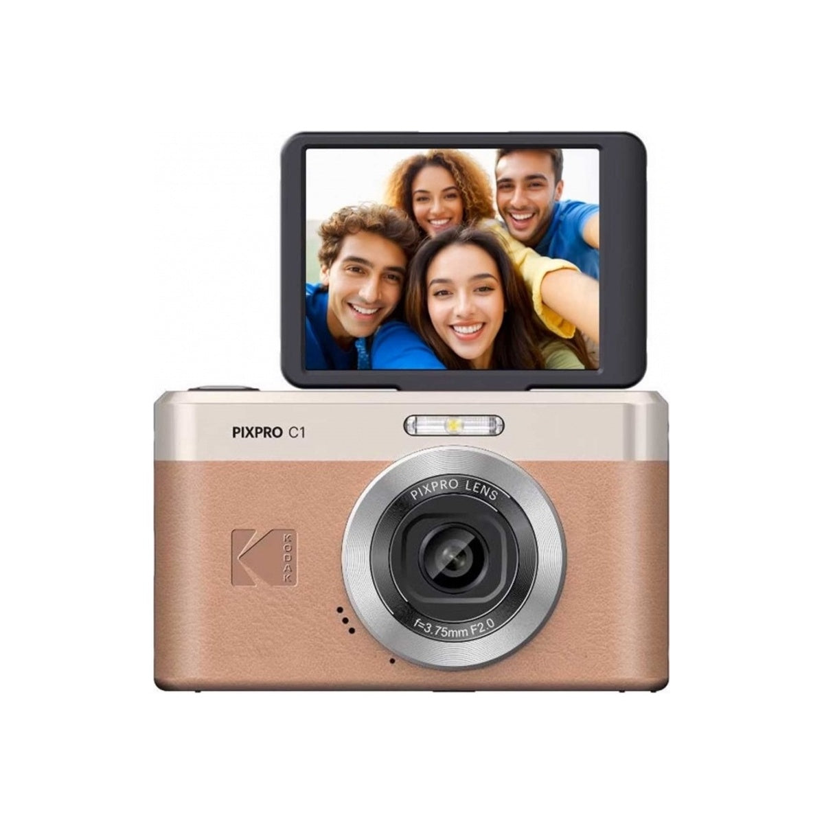 KODAK PIXPRO C1 Flip Screen Digital Pocket Camera