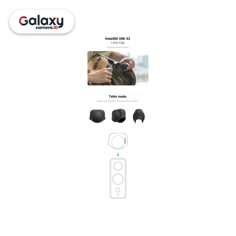 Insta360 ONE X2 Lens Cap Lenscap Original
