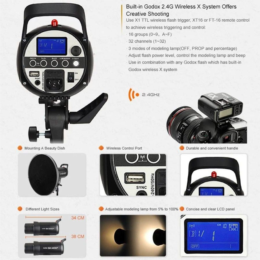 Godox SK400II Studio Flash