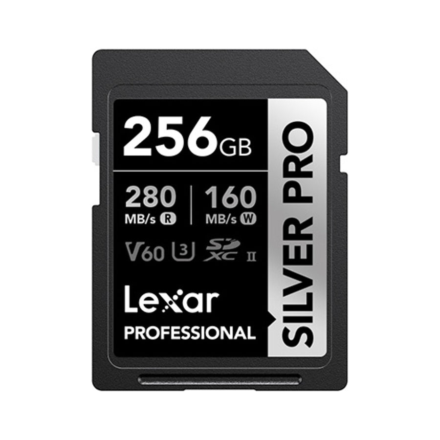 Lexar Professional SDXC SILVER PRO UHS-II Memory Card 280MB/s