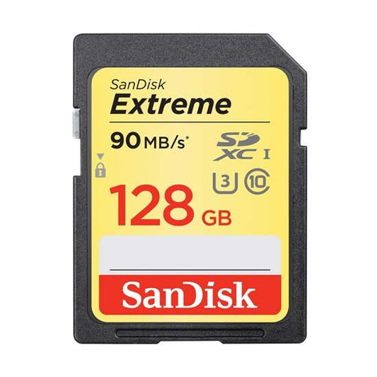 Memory SDHC Sandisk EXTREME 128GB 90Mb/s