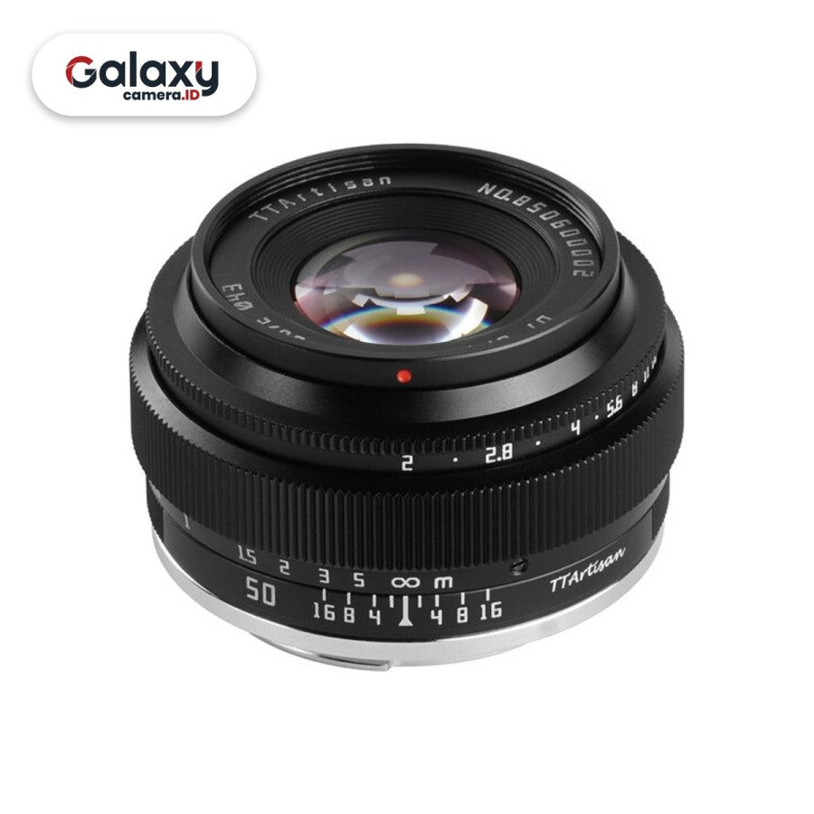 TTArtisan 50mm F2.0 For Fuji FX Black