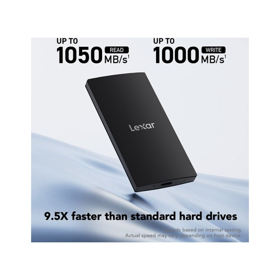 Lexar SL300 SSD External Portable 1TB USB C 3.2