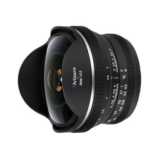 7Artisans 6mm f2 Fisheye for Sony E APSC Lens