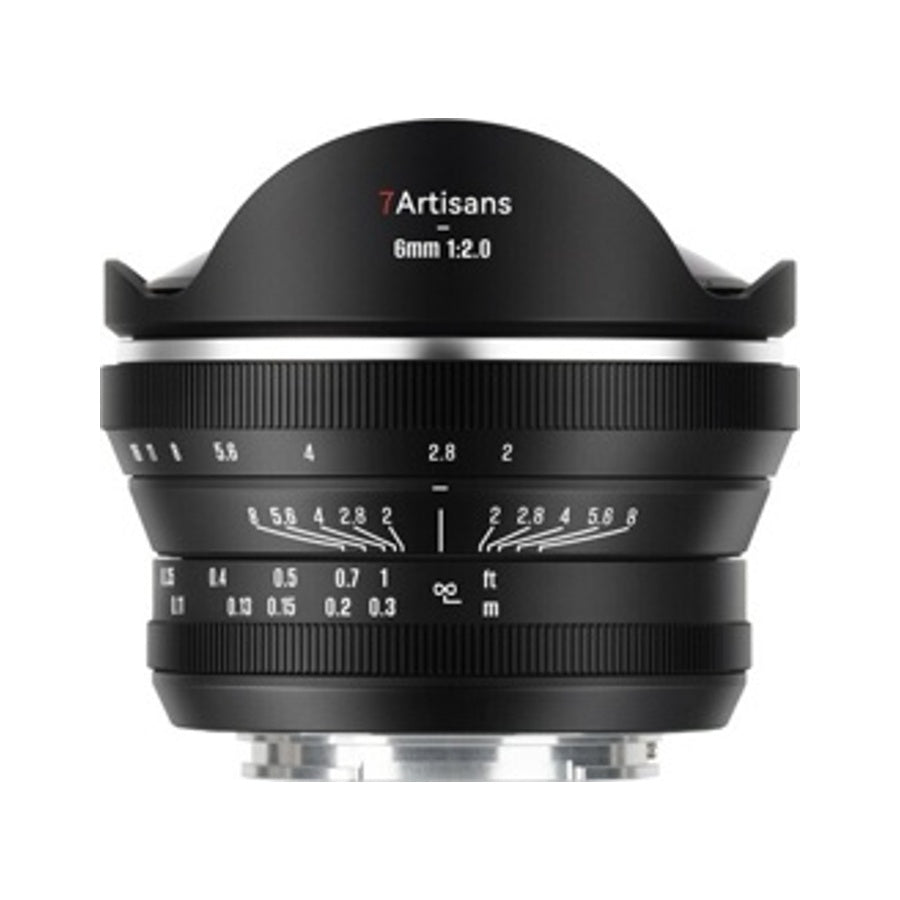 7Artisan 6mm f2 Fisheye for Panasonic Olympus MFT APSC Lens