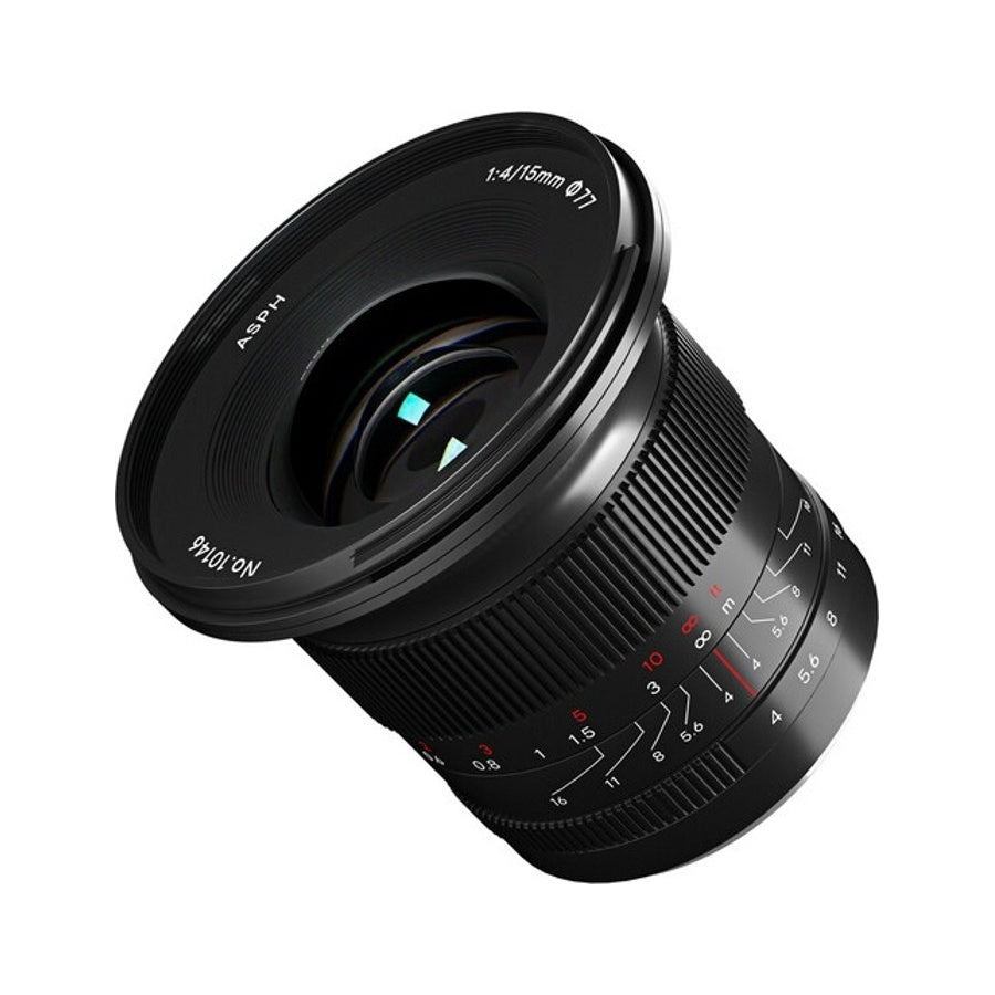 7Artisans 15mm f/4 Full Frame Lens Ultrawide for Sony E-Mount