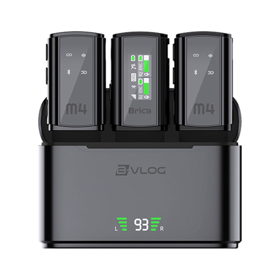 Brica B-VLOG M4 Dual Wireless Microphone