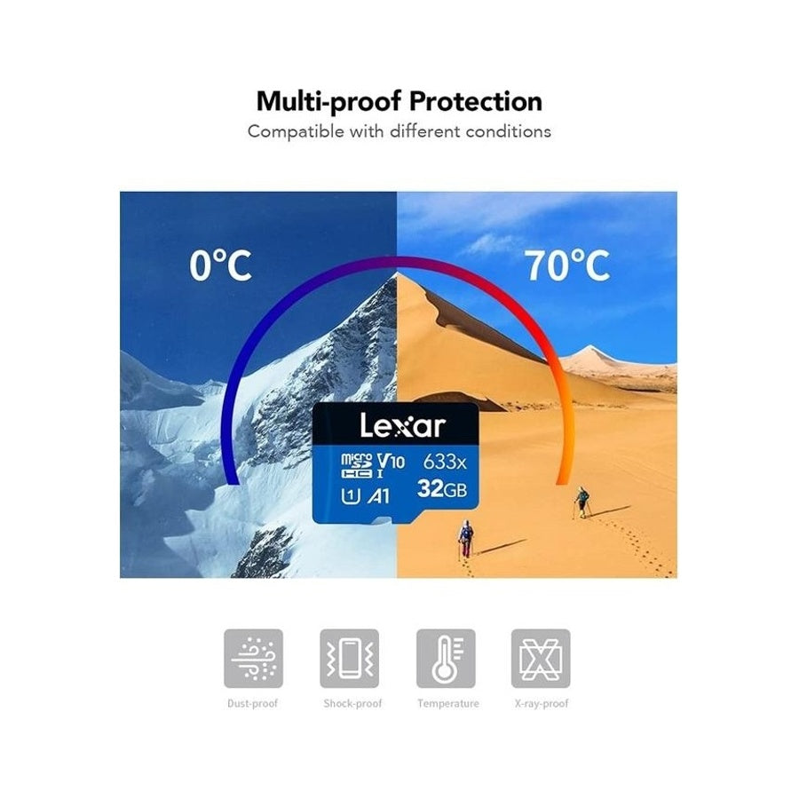 Lexar Micro SDHC 32GB 633x UHS-I V10