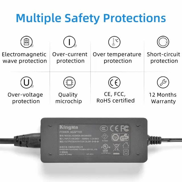 KINGMA Dummy NP-FW50 Battery Kit AC Power Adapter For Sony
