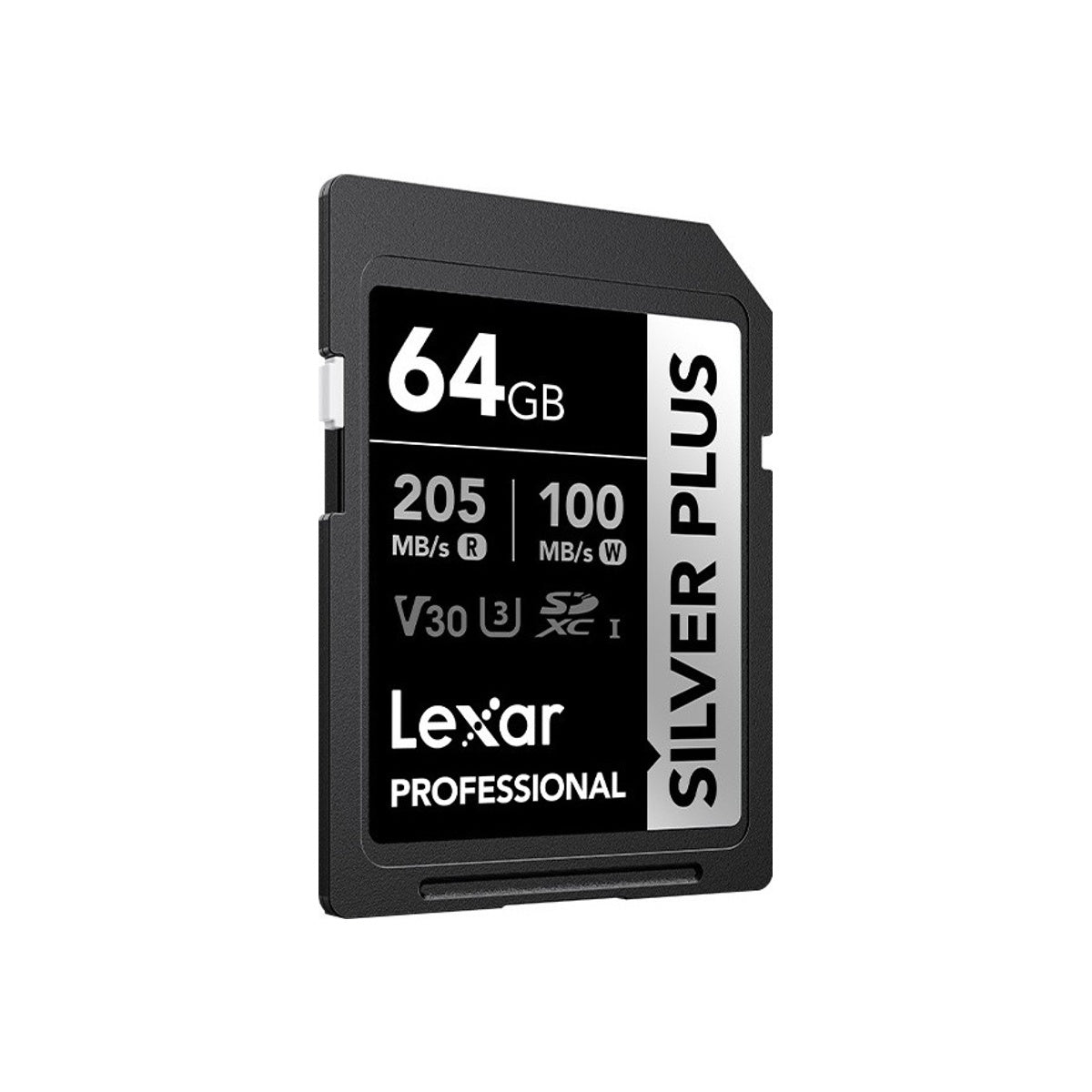 Lexar 64GB Professional SDXC SILVER PLUS UHS-I 255MB/s