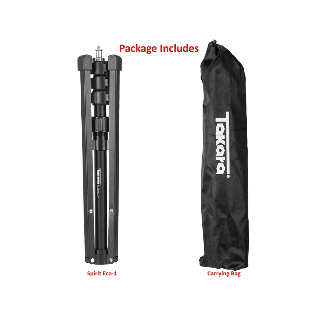 Takara SPIRIT NEO-1 Compact Light Stand Tripod for Lightning & Studio