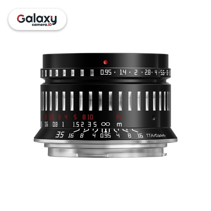 Lensa TTArtisan 35mm F0.95 f/0.95 for Canon EOS R RF Mount Resmi