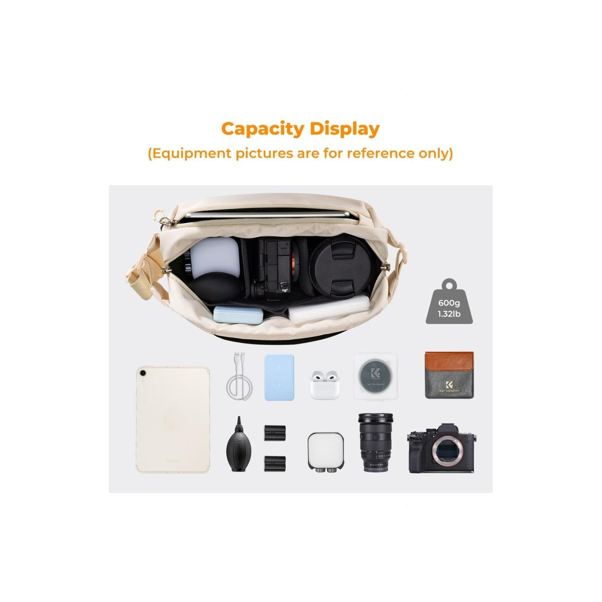 K&F Concept Alpha Sling Bag Camera