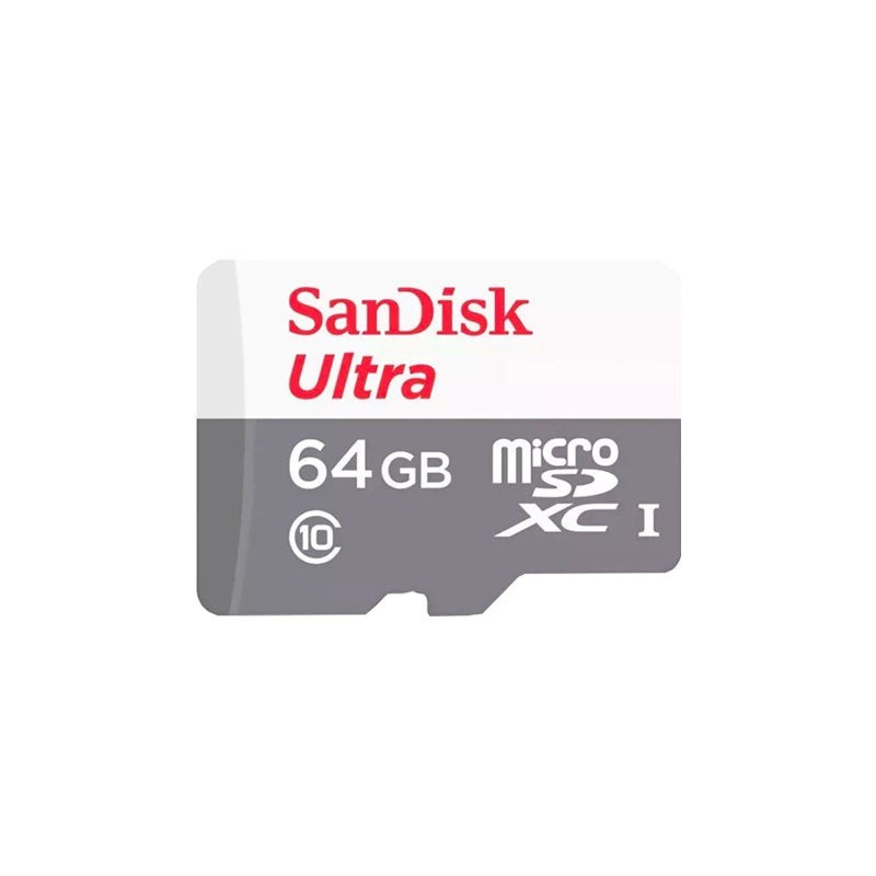 Memory MicroSD Sandisk Ultra 64GB 140mb/s