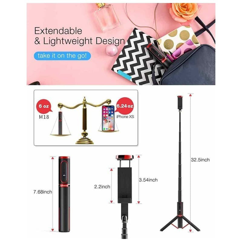 Ulanzi SK-01 All in 1 Bluetooth Selfie Stick