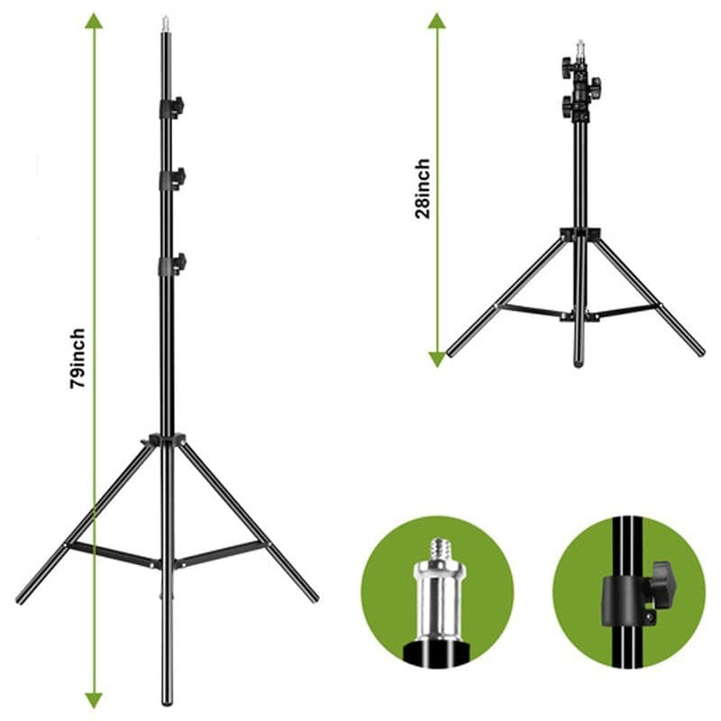 GVM LS-P80S-2 LED Light Kit With Softbox