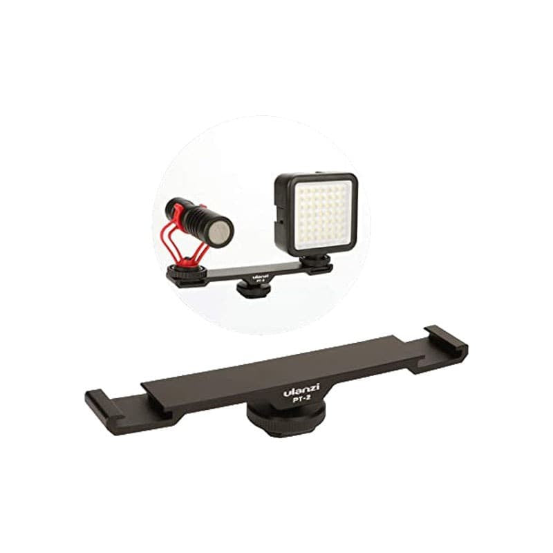 Ulanzi Dual Cold Shoe Mount PT2
