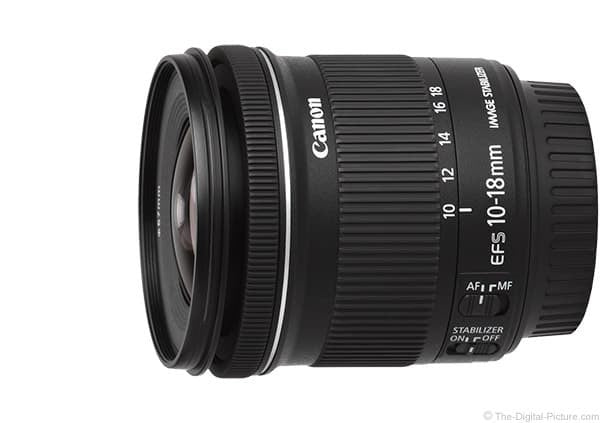 Canon EF-S 10-18mm F/4.5-5.6 IS STM