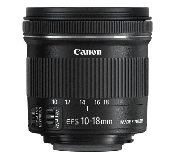 Canon EF-S 10-18mm F/4.5-5.6 IS STM