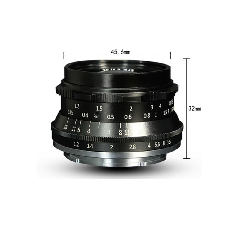 7Artisans 35mm F1.2 Panasonic Olympus M43 Mount
