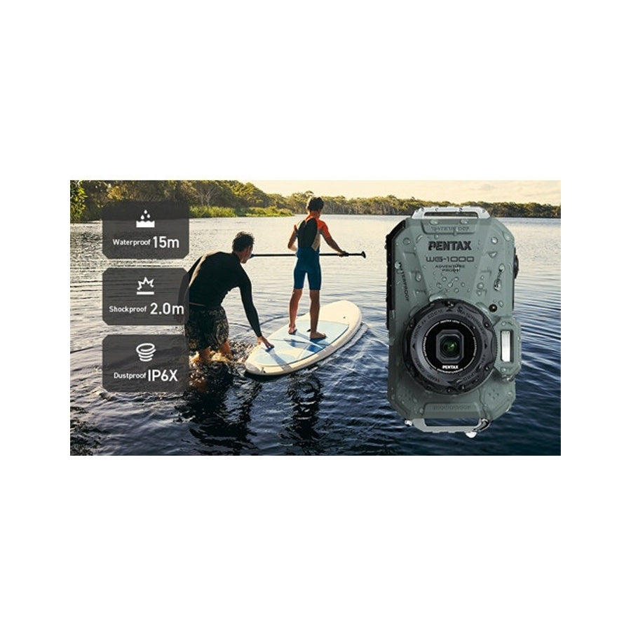 Ricoh PENTAX WG-1000 Digital Pocket Camera