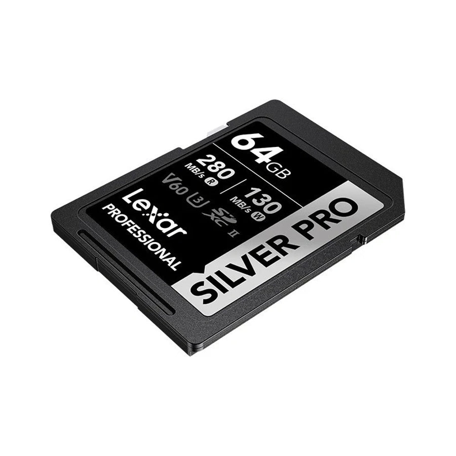 Lexar Professional SDXC SILVER PRO UHS-II Memory Card 280MB/s