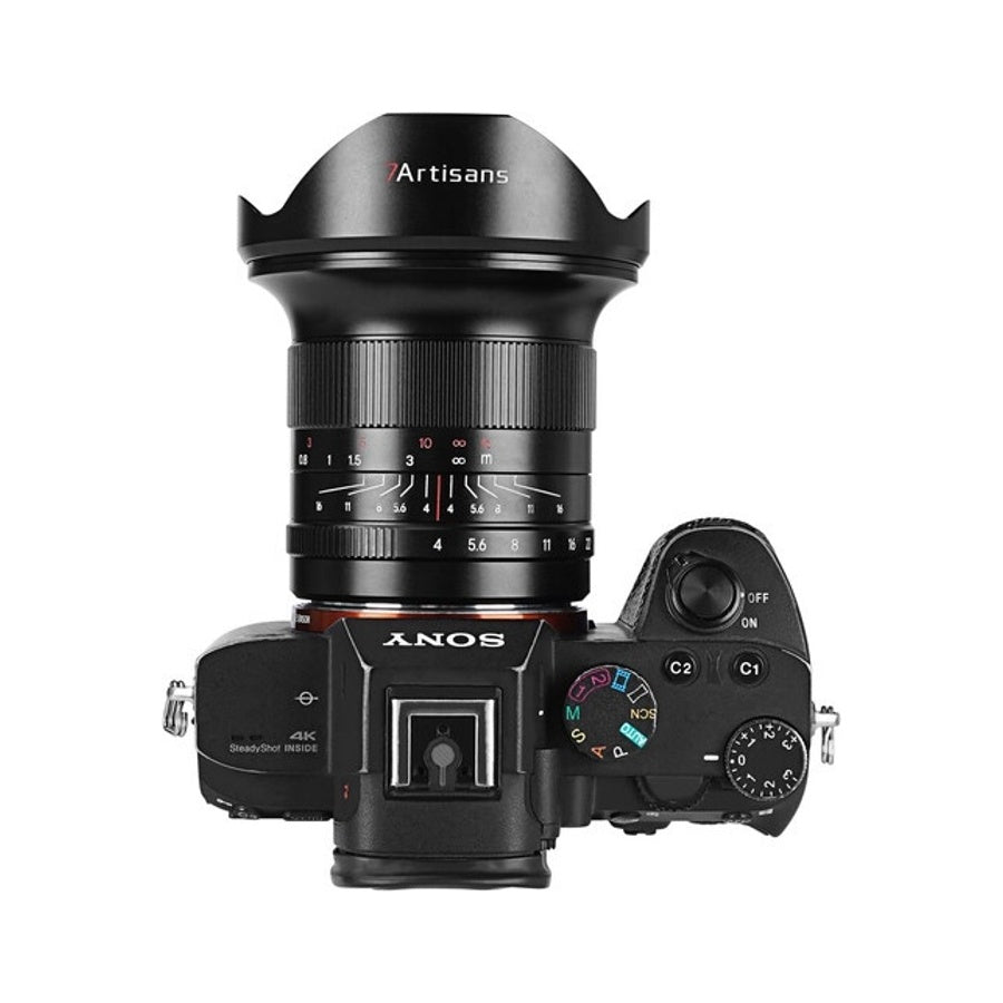 7Artisans 15mm f/4 Full Frame Lens Ultrawide for Sony E-Mount