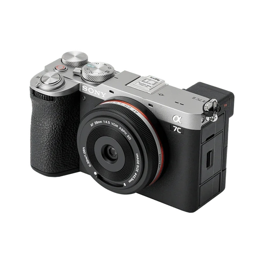 Viltrox AF 28mm F4.5 FE STM Pancake Lensa For Sony E Mount