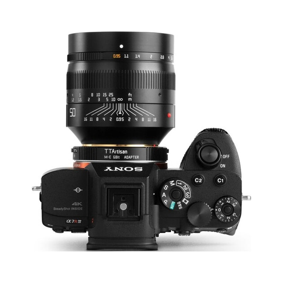 TTArtisan Adapter LM-E M-E 6Bit for Leica M mount Lens to Sony E-mount